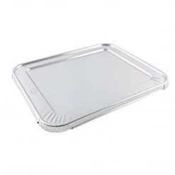 Nicole Collection Disposable Aluminum 1/2 Size LID For 9x13 Regular, Heavy And Extra Heavy Weight Pans