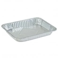 Nicole Collection Disposable Aluminum Half Size Shallow Pan 12.75 X 10.38 X 1.67
