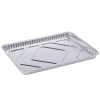 Nicole Collection Disposable Aluminum Half Size Baking Tray Cookie Sheets 16" X 11" X 1.25"