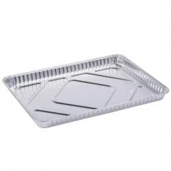 Nicole Collection Disposable Aluminum Half Size Baking Tray Cookie Sheets 16" X 11" X 1.25"