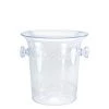 Hanna K 1.5 Quart Clear Plastic Mini Ice Bucket Server Pitcher