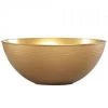 Party Dimensions Serving Bowls Gold Plastic Bowl 100 Oz