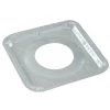 Nicole Collection Disposable Aluminum Gas Burner 8.5 X 8.5 X .5 Square Foil Pan
