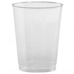 Decorline Elegant Party Sets CONFETTI COLLECTIONS PLASTIC WHITE GOLD TABLEWARE PACKAGE