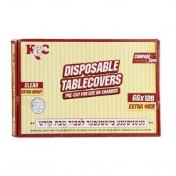 OnlyOneStopShop Tablecloths & Placemats K&C Clear Heavy Duty Plastic Tablecloth 66X120