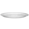 Hanna K Clear Oval Plastic Tray 14'' X 21''