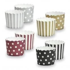 Hanna K Premium Heavy Weight Paper Assorted Baking Cups 2.25" X 2" 20CT