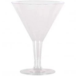Hanna K Signature Elegant Cups Hanna K. Signature Martini Plastic Clear 7 Oz 20PK