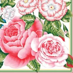 Nicole Fantini Collection Sentimental Surprise Disposable Lunch Paper Napkins 20 Ct Elegant Napkins