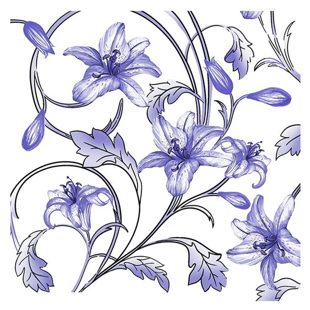 Nicole Fantini Collection Flowers #35 Disposable Lunch Paper Napkins 20 Ct Elegant Napkins 1 Nicole Fantini Collection Flowers #35 Disposable Lunch Paper Napkins 20 Ct Elegant Napkins