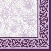 OnlyOneStopShop Purple Petal Pride Disposable Lunch Paper Napkins 20 Ct