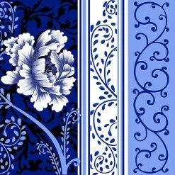 Nicole Fantini Collection Elegant Napkins Vector #23 Disposable Lunch Paper Napkins 20 Ct