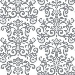 Nicole Fantini Collection Metallic #5 Disposable Lunch Paper Napkins 20 Ct