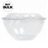 OnlyOneStopShop 24 Oz Salad To-Go Containers - Clear Plastic Disposable Salad Containers/Bowls With Airtight Lids
