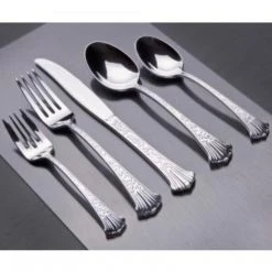 Blue Sky Elegant Cutlery Simcha Silver Plastic Forks