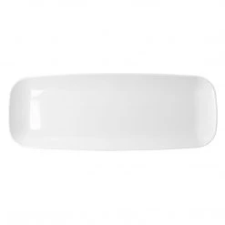 Blue Sky Organic White Tray Rectangle 17.5″ Elegant Trays
