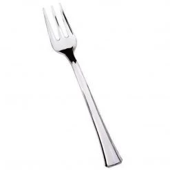 Lillian Silver Mini Plastic Forks