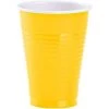 Party Dimensions Sunshine Yellow Co-Ex Plastic Cup 12 Oz