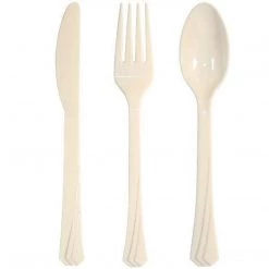 Hanna K Signature Hanna K. Signature Heavy Plastic Soupspoon Ivory