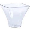 Lillian Mini Clear Plastic Flared Mousse Cup 3 Oz