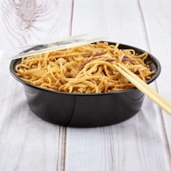 Nicole Collection 32oz Black Round Microwavable Container With Clear Lids Meal Prep Containers 7 Nicole Collection 32oz Black Round Microwavable Container With Clear Lids Meal Prep Containers