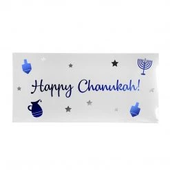 Lillian Tablesettings Happy Chanukah Heavyweight Rectangle Tray 13