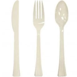 Plastic Cutlery Lillian Tablesettings Extra Strong Quality Premium Plastic Teaspoon Sahara