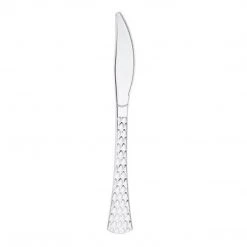 Decorline Glamour Collection Extra Heavyweight Disposable Knifes Silver