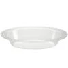 Lillian Pebbled Clear Plastic Oval Serving Bowl 32 Oz Serving Bowls