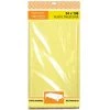 Nicole Fantini Collection Disposable Plastic Premium Tablecloth Heavyweight Rectangle Yellow 54" X 108"