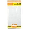 Nicole Fantini Collection Disposable Plastic Premium Tablecloth Heavyweight Rectangle White Lace 54" X 108"