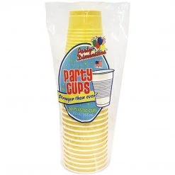 Party Dimensions Sunshine Yellow Co-Ex Plastic Cup 12 Oz