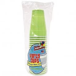Party Dimensions SALE Lime Green Co-Ex Plastic Cup 18 Oz 16 Count