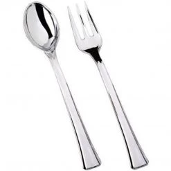 Lillian Mini Entertainers Silver Mini Fork & Spoon Box