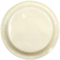 Hanna K Signature SALE Hanna K. Signature Plastic Plates Ivory 7