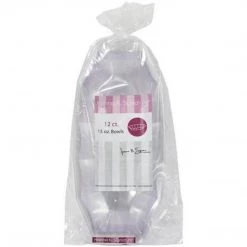 Hanna K. Signature Plastic Serving Boat Clear 15 Oz