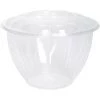 OnlyOneStopShop 48 Oz Salad To-Go Containers - Clear Plastic Disposable Salad Containers/Bowls With Airtight Lids