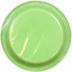 Hanna K Signature Clearance Sale SALE Hanna K. Signature Plastic Plates Lime Green 7
