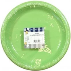 Hanna K Signature Clearance Sale SALE Hanna K. Signature Plastic Plates Lime Green 7" 50 Count
