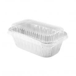 Nicole Collection Disposable Aluminum 1Lb Loaf Foil Pan 6 X 3.5 X 2