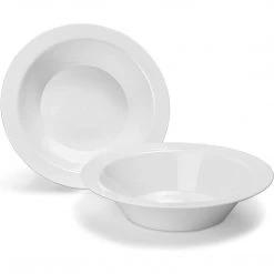 Elegant Plates Lillian Premium Quality Heavyweight Plastic Bowls Clear Value Pack 14 Oz 6 Elegant Plates Lillian Premium Quality Heavyweight Plastic Bowls Clear Value Pack 14 Oz