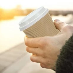 Nicole Home Paper Cup Tan Hot Cold With Lid 16 Oz Paper Cups 8 Nicole Home Paper Cup Tan Hot Cold With Lid 16 Oz Paper Cups