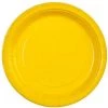 Party Dimensions Clearance Sale SALE Sunshine Yellow Round Plastic Plate 7" 15 Count