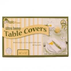 OnlyOneStopShop Plastic House Ultra Heavy Duty Tablecloths 66X72 Tablecloths & Placemats