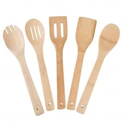Nicole Fantini Collection Serving Utensils SALE Vezee Bamboo Spoon 12"