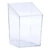 Lillian Clear Mini Plastic Square Tower 3.5 Oz