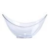 Lillian Clear Mini Plastic Oval Bowl 1.5 Oz