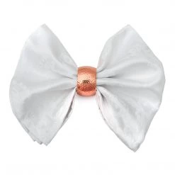 Nicole Fantini Collection Curved Hammered Cooper Plated Napkin Rings Set Of 4 Elegant Napkin Rings