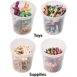 Nicole Collection Extra Strong Quality Plastic Deli Container With Lids 48 Oz