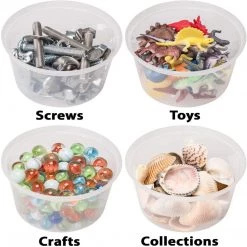 Nicole Collection Extra Strong Quality Deli Container With Lids 16 Oz